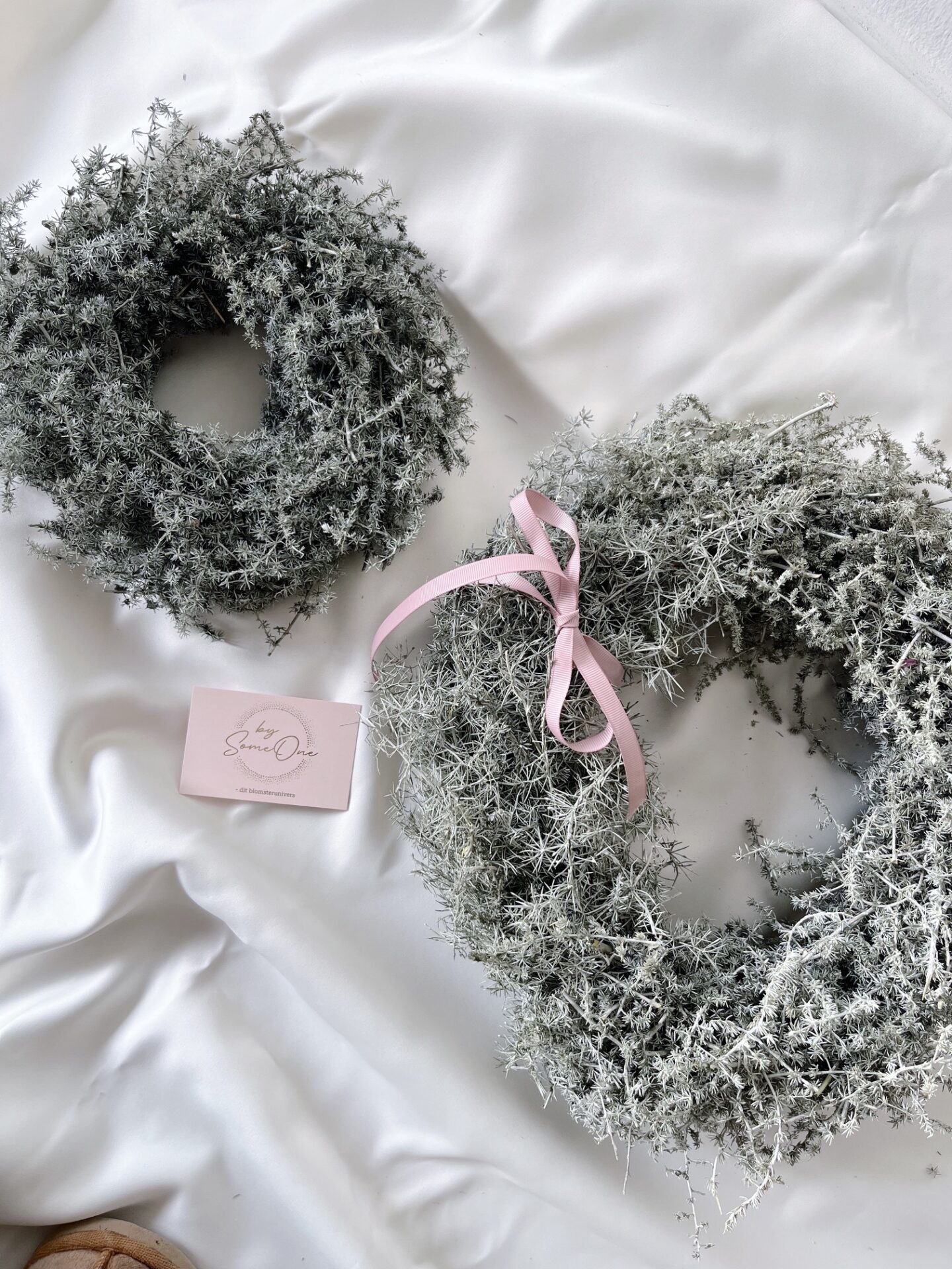 Asparagus krans, grøn, Ø 23 cm