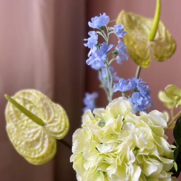 Artificial Flowers, Greenery Buket