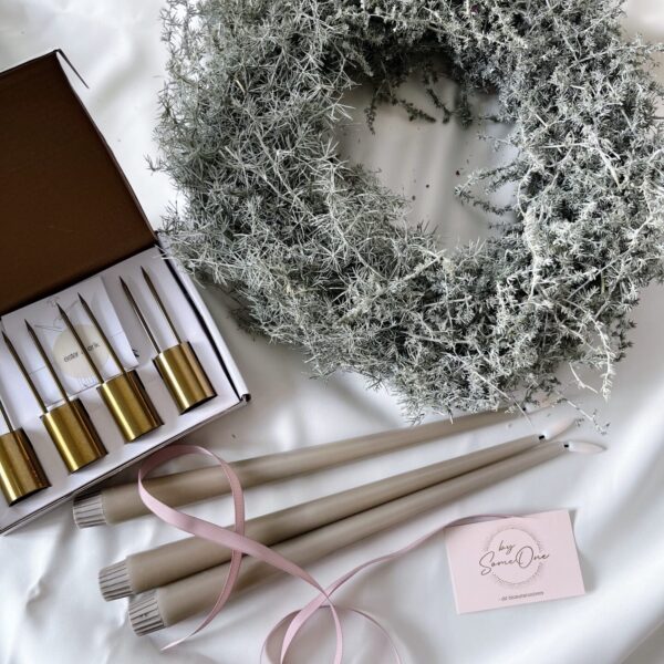 Asparagus krans, grøn, Ø 35 cm